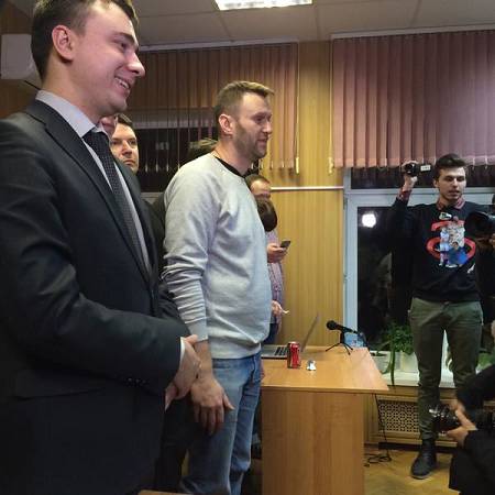 Алексей Навальный арестован судом на 15 суток. Фото из блога Дениса Стяжкина