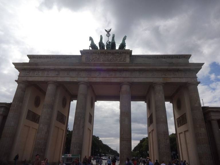  Берлин. Бранденбургские ворота.