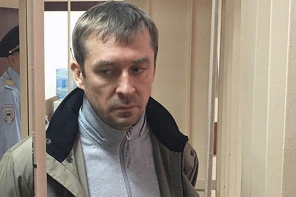 Полковник Захарченко после ареста