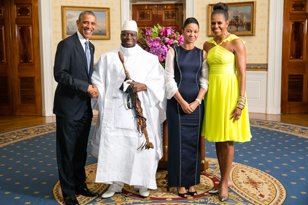 barack_obama_and_jammeh_yahya_and_zeinab_suma_and_michelle_obama_insert_courtesy_state_department